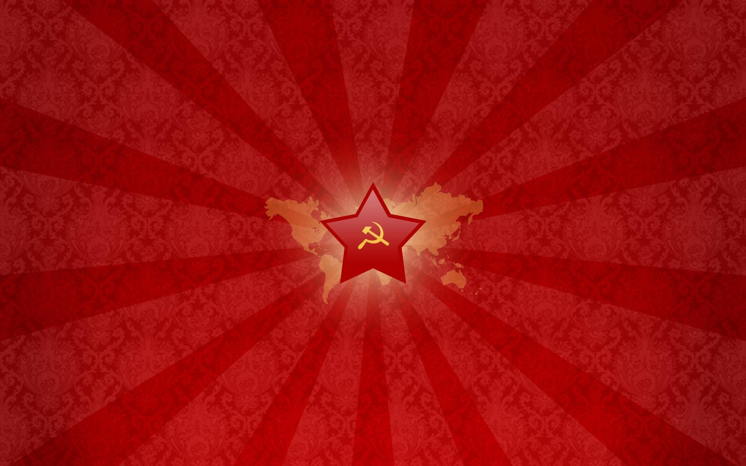 Crimson dawn red star pattern free desktop background