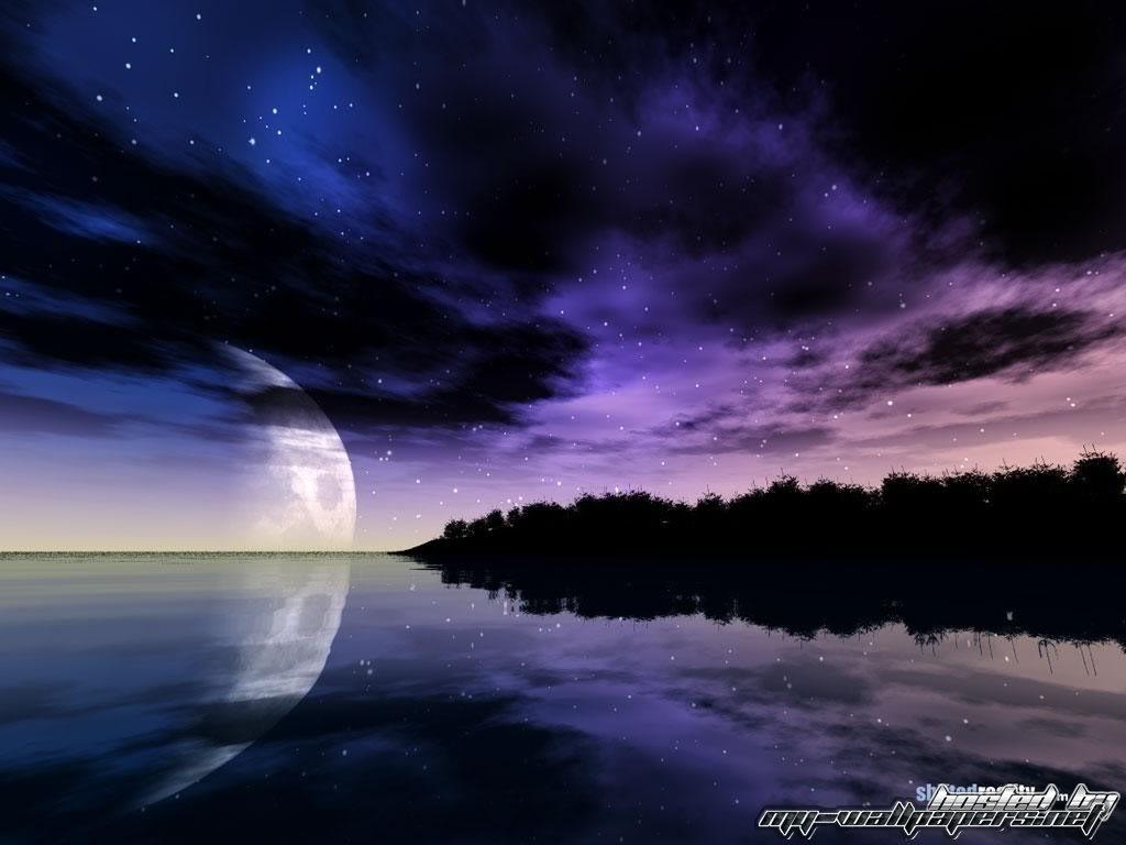 Moonlight Background Photo