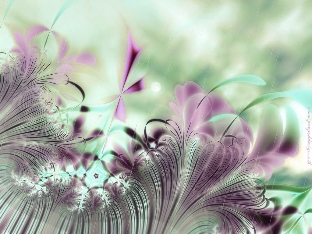 Purple Flower Picture and Wallpaper Items