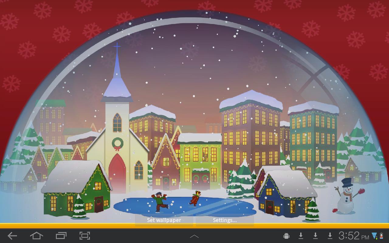 SnowGlobe Live Wallpaper Apps on Google Play