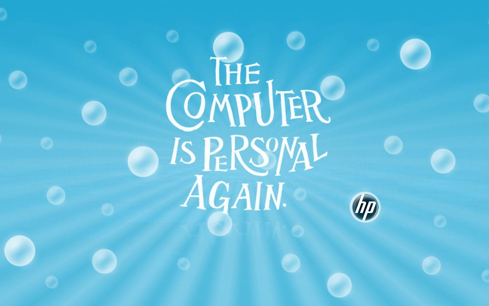 Personal Again HP desktop PC and Mac wallpaper