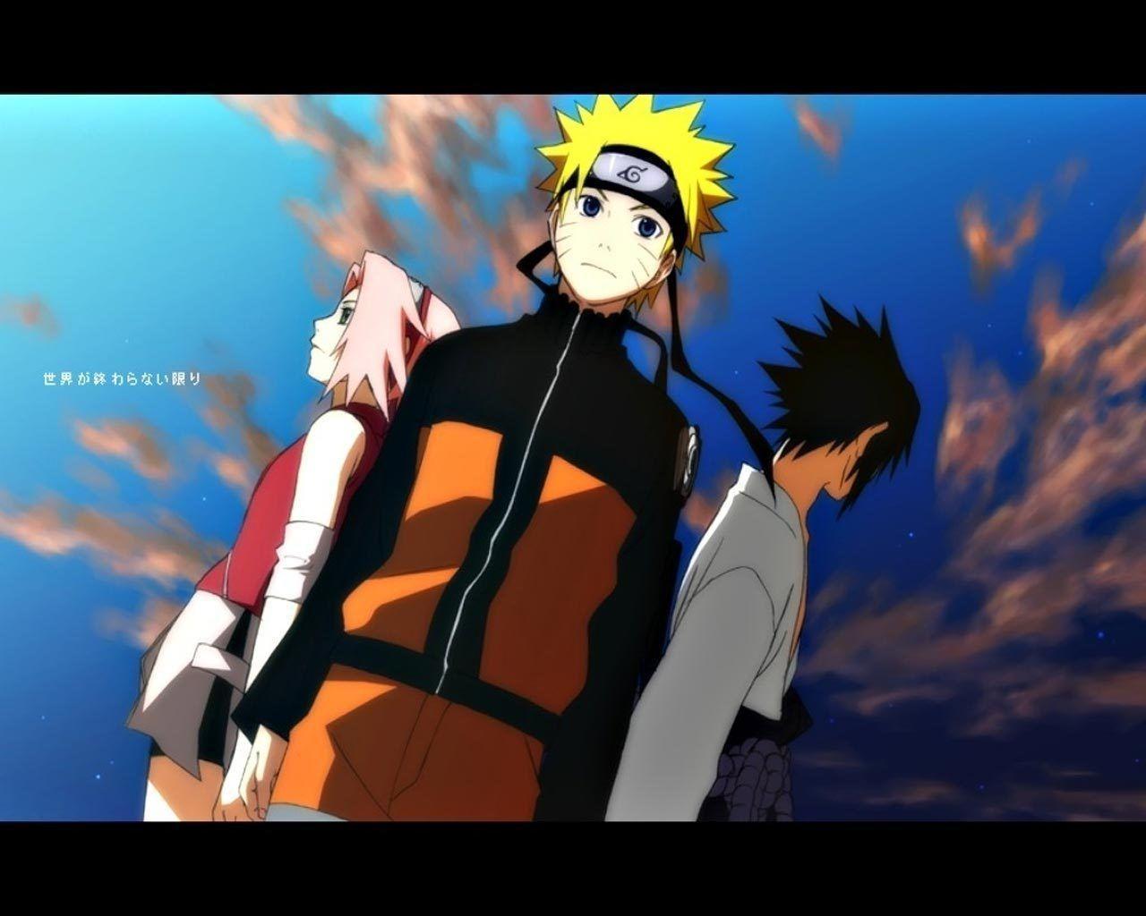 Naruto, Sakura and Sasuke Shippuuden Wallpaper 20578742