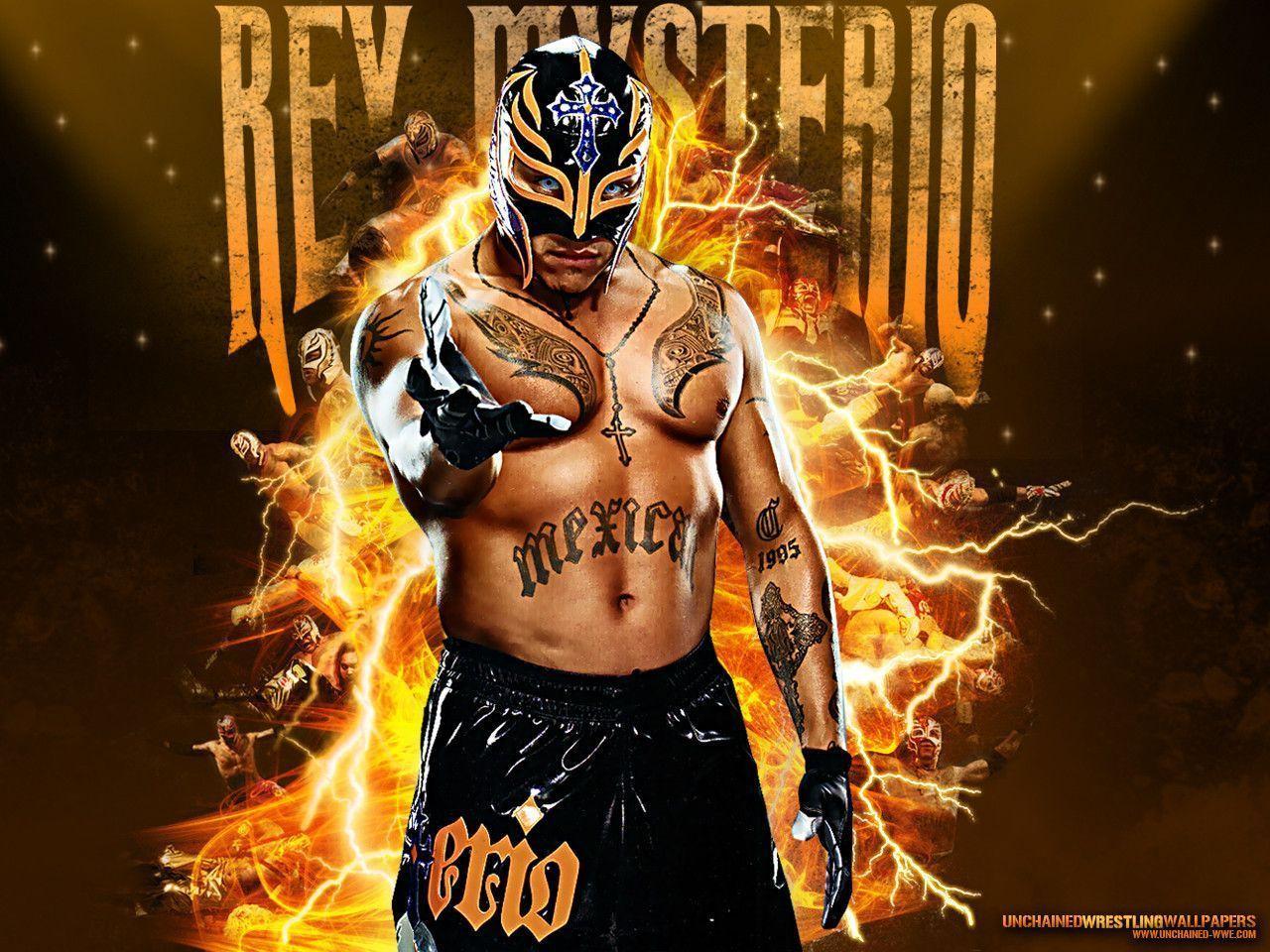 WWE Rey Mysterio "Ignite The Luchador" Wallpaper Unchained WWE