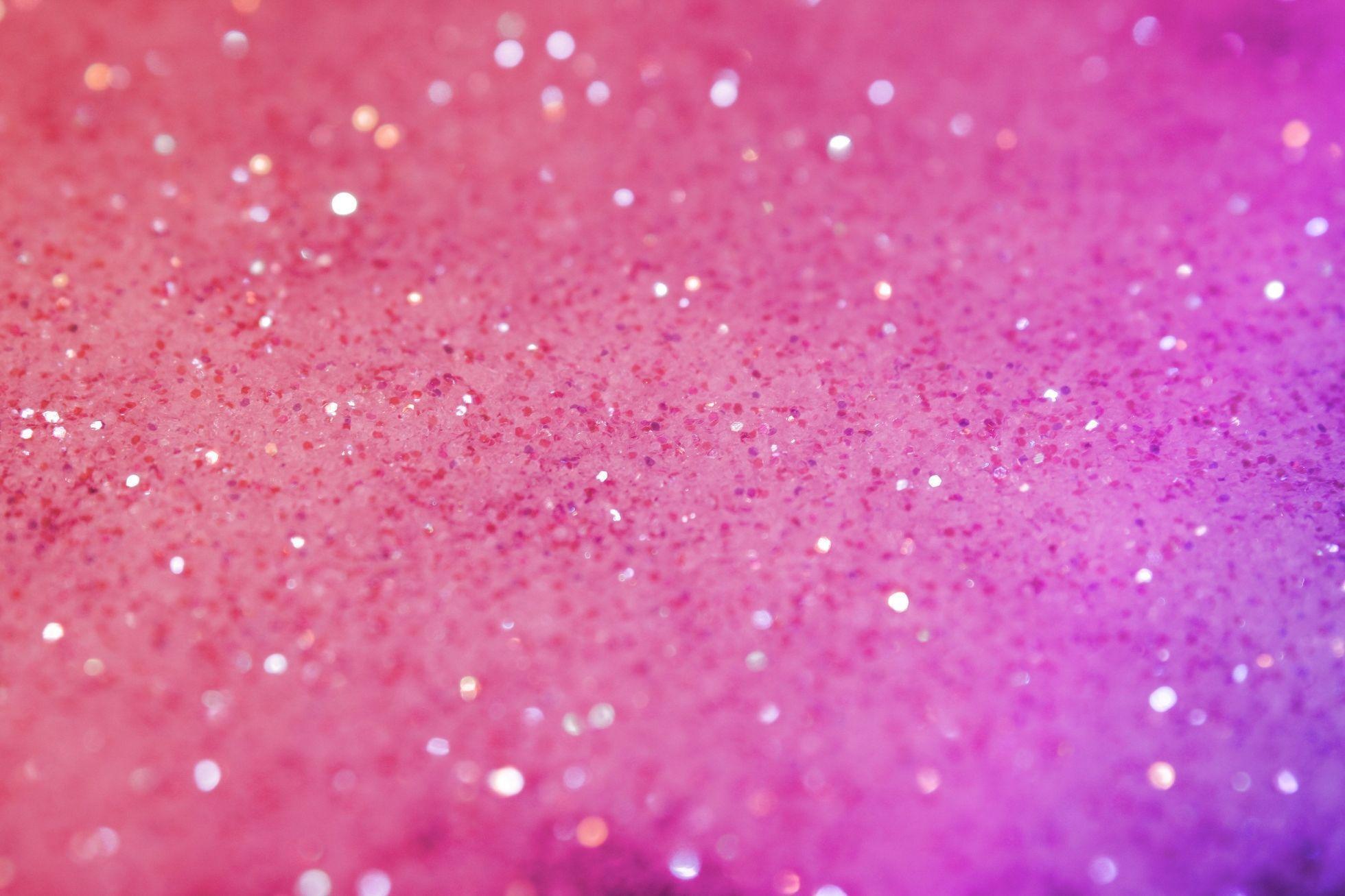 Wallpaper For > Crystal Pink Glitter Wallpaper