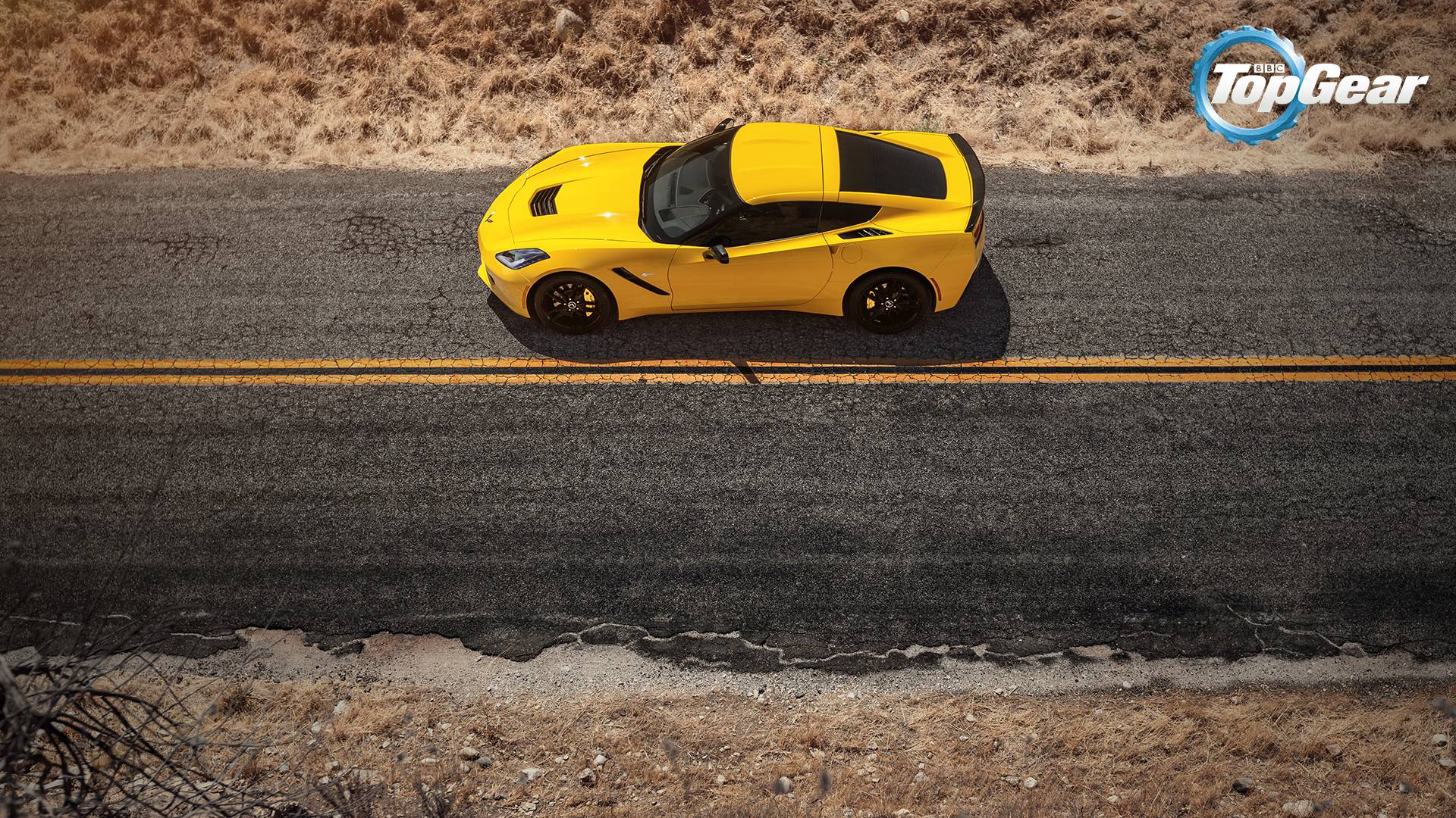 Wallpaper: new Corvette Stingray Top Gear