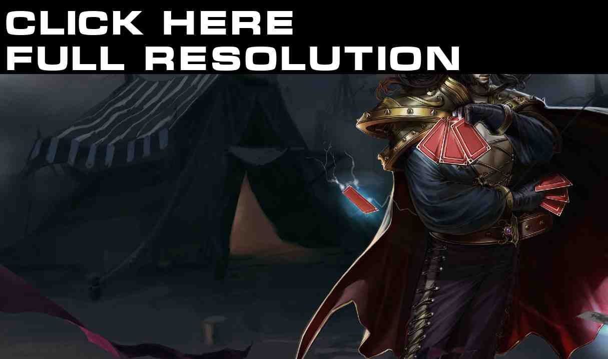 League Legends Wallpaper Twisted Fate Card Master HD Wallpaper &