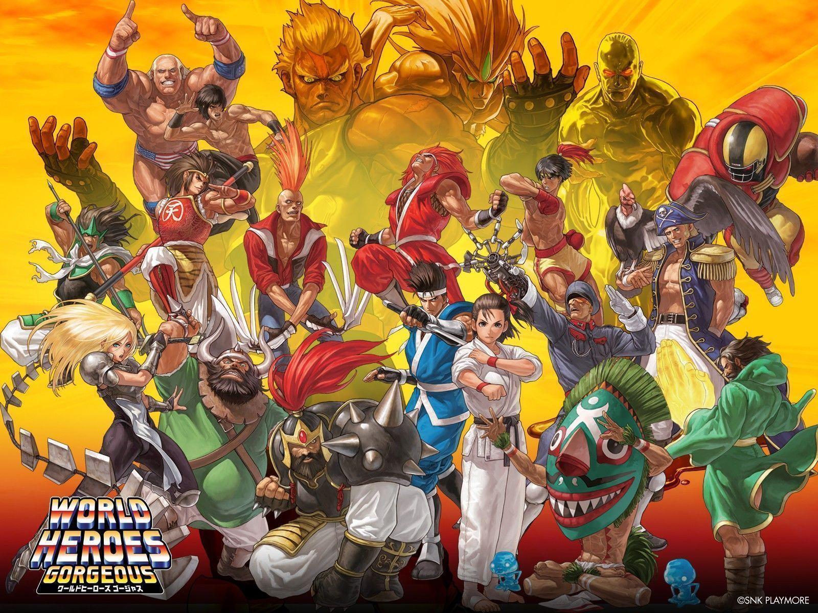 The Image of SNK Playmore SNK World Heroes Gorgeous 1600x1200 HD