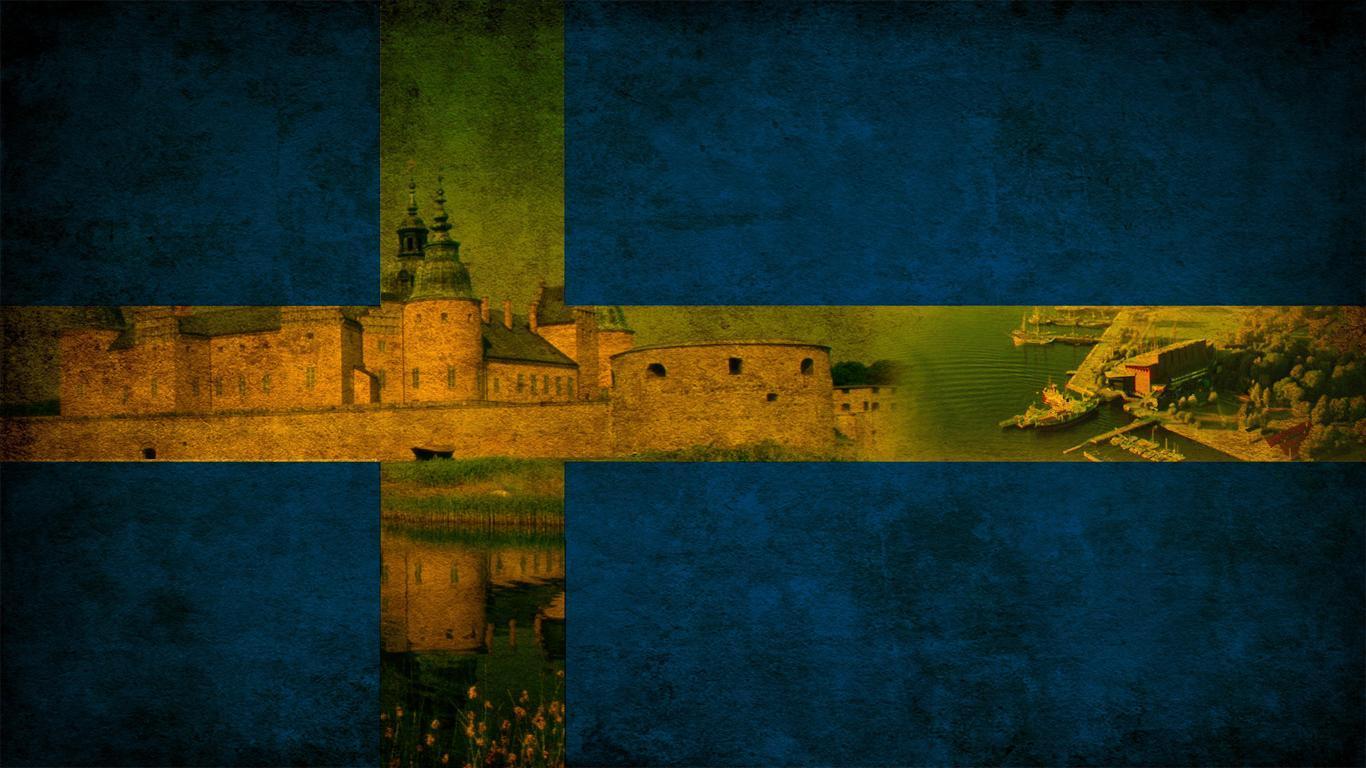 Sweden Flag Wallpaper Wallpaper