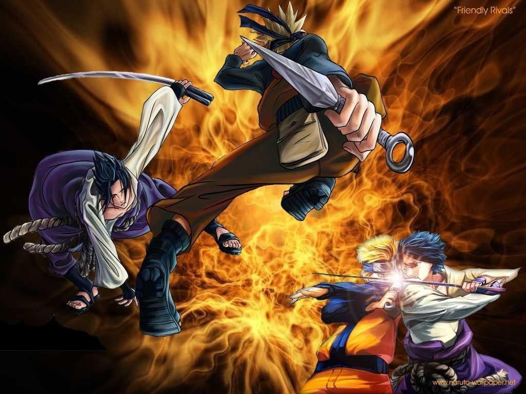 Naruto vs sasuke best wallpaper Anime