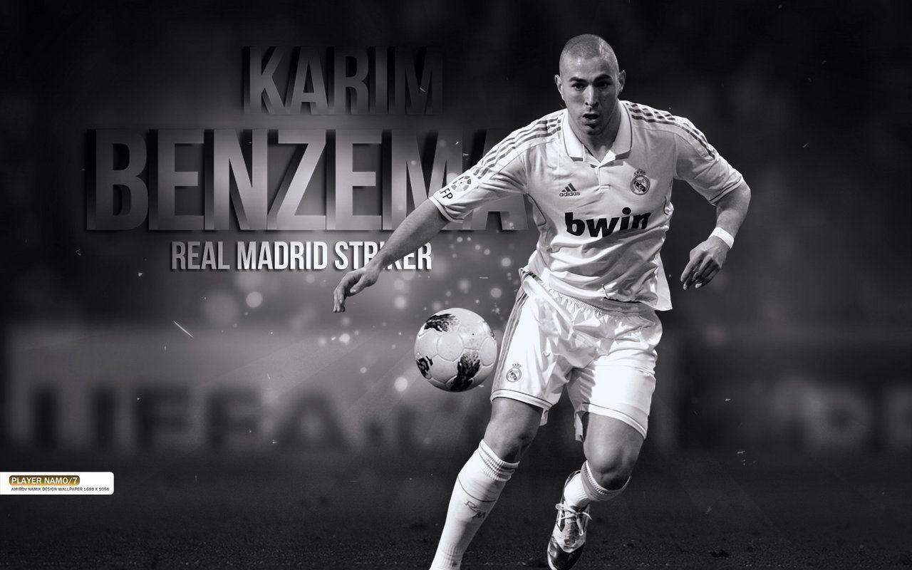 Karim Benzema Real Madrid Striker 2012 Wallpaper