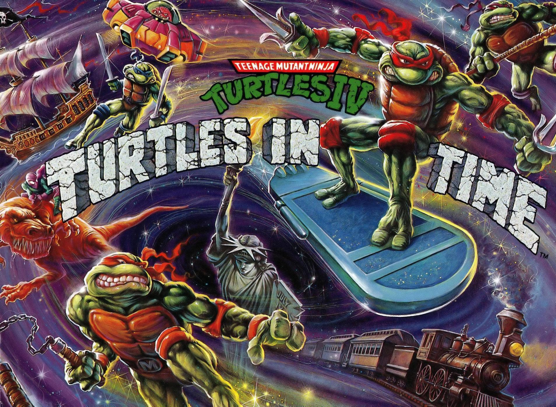 Video Game Teenage Mutant Ninja Turtles Iv: Turtles In Time