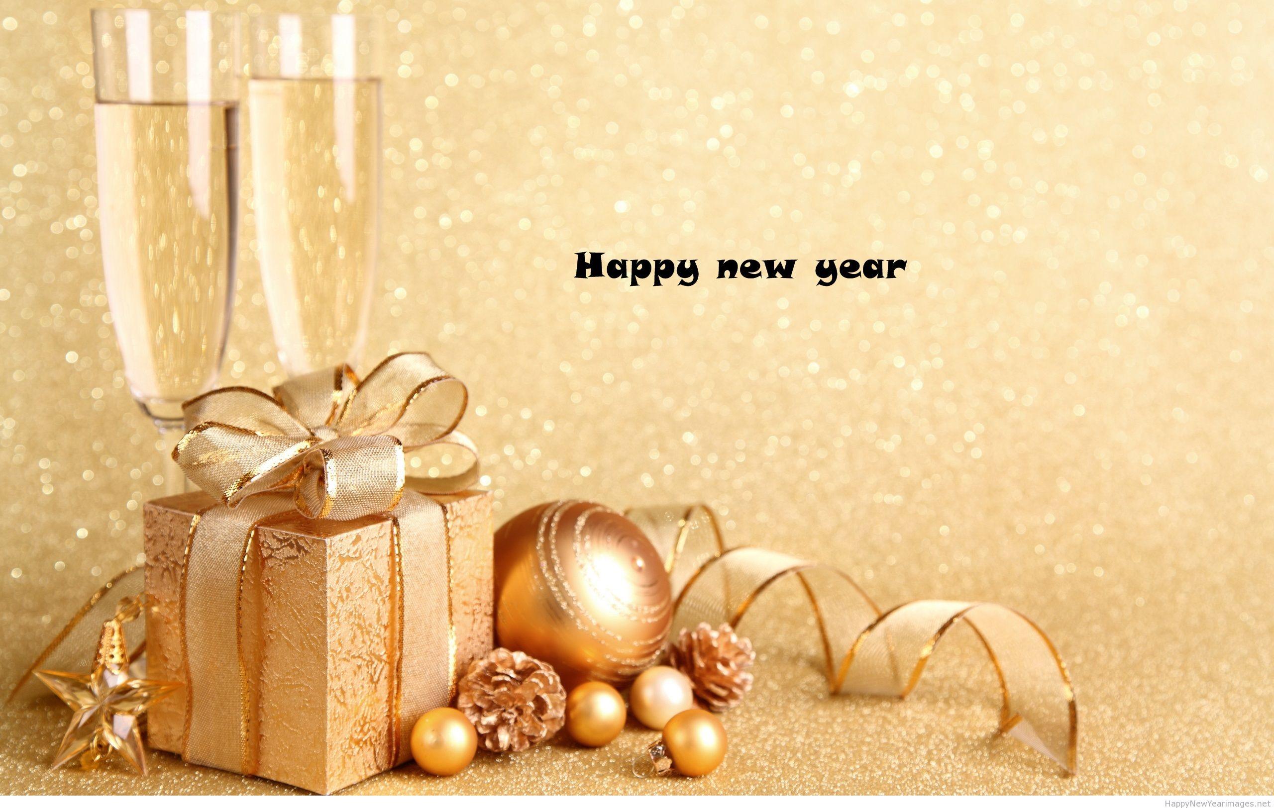 Happy new year 2015 champagne wallpaper