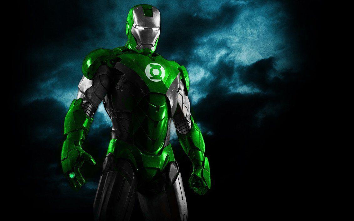 Iron Man Green Lantern Armor