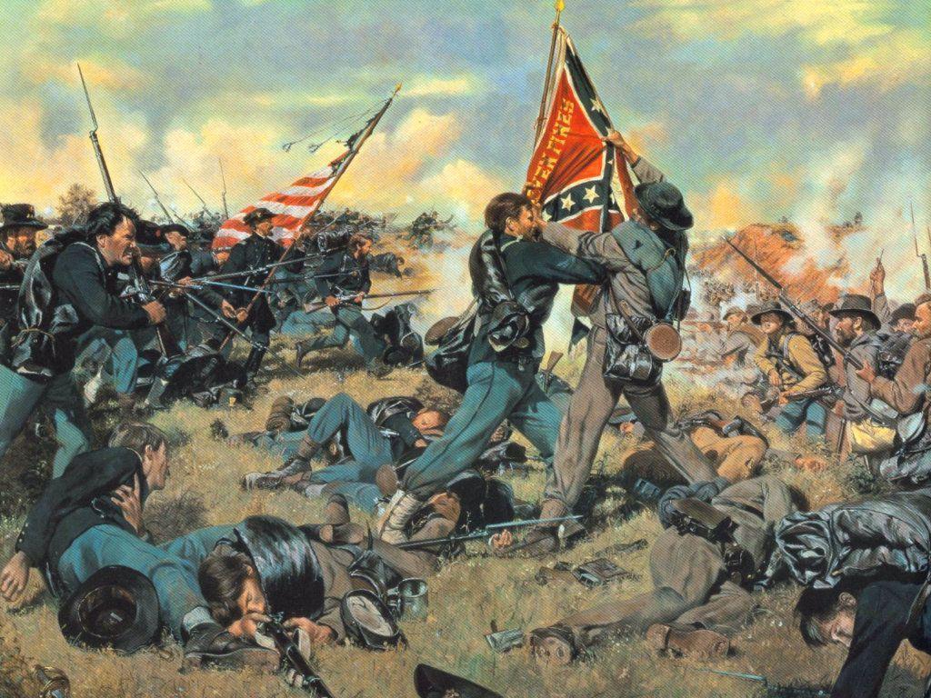 Pix For > American Civil War Painting