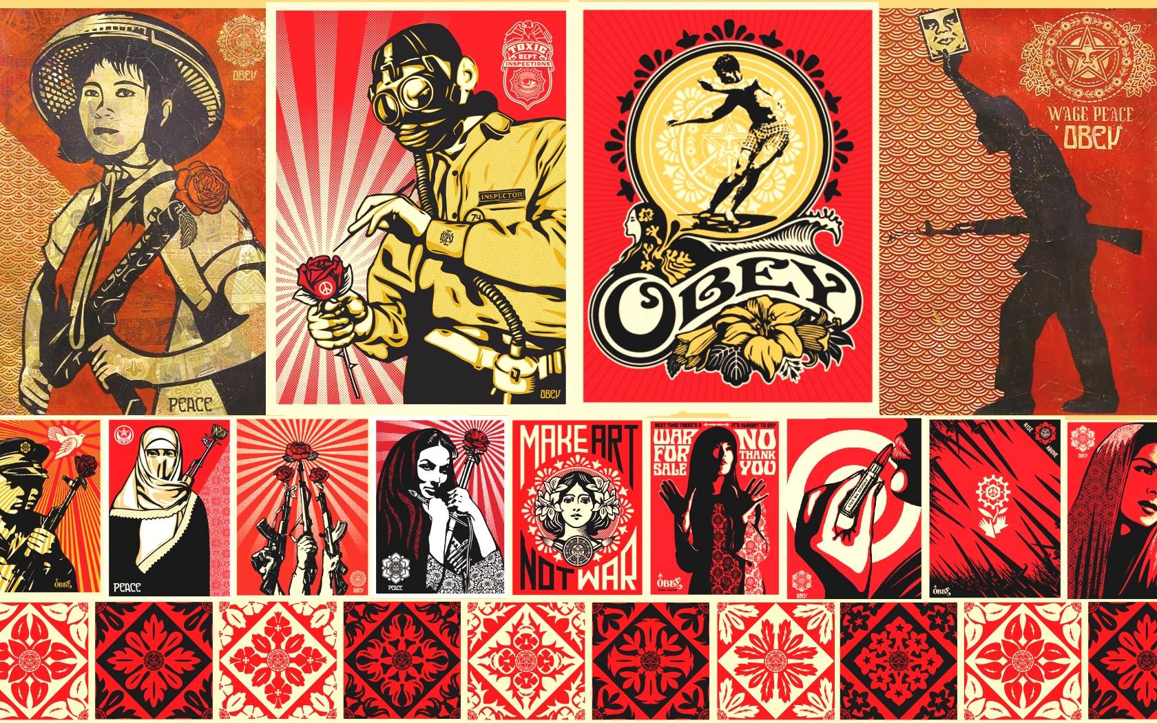Obey Wallpapers by Kamikazeazn