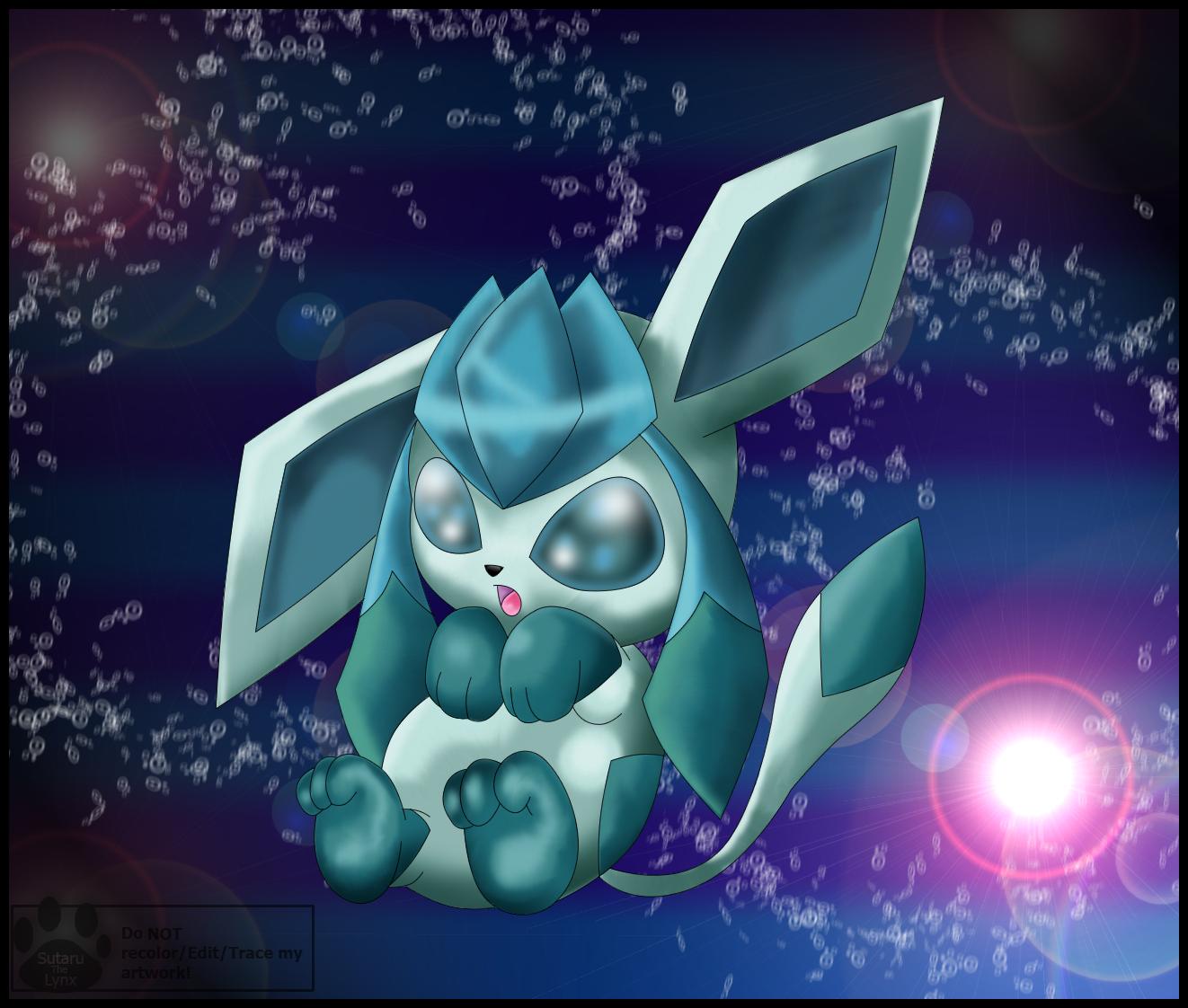 image For > Cool Glaceon Wallpaper