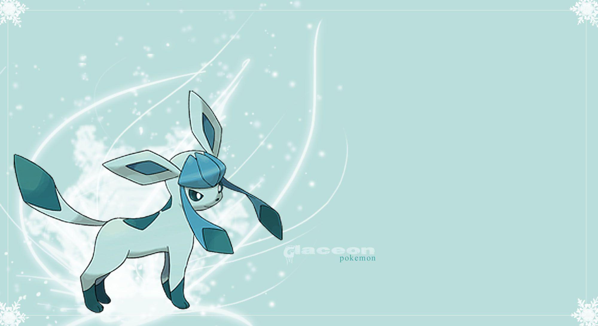 Wallpaper For > Glaceon Wallpaper
