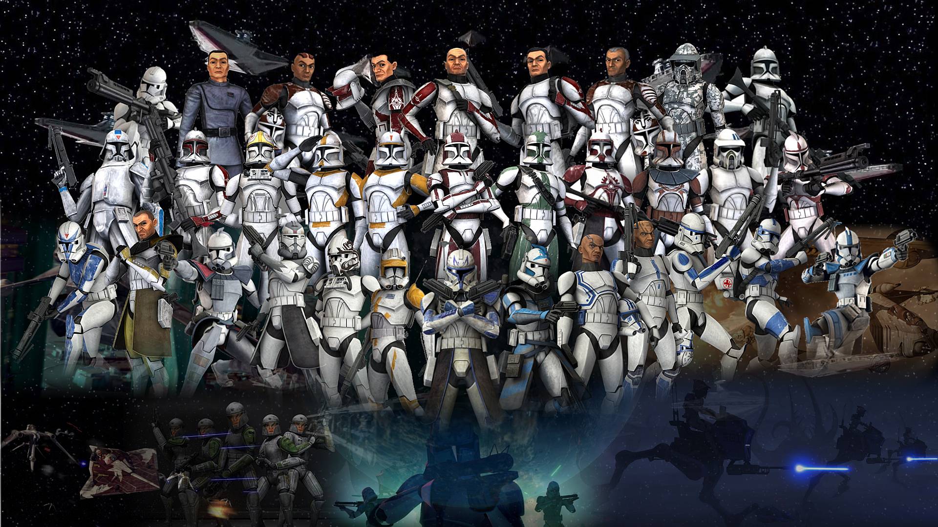 Star Wars Clone Trooper Wallpaper