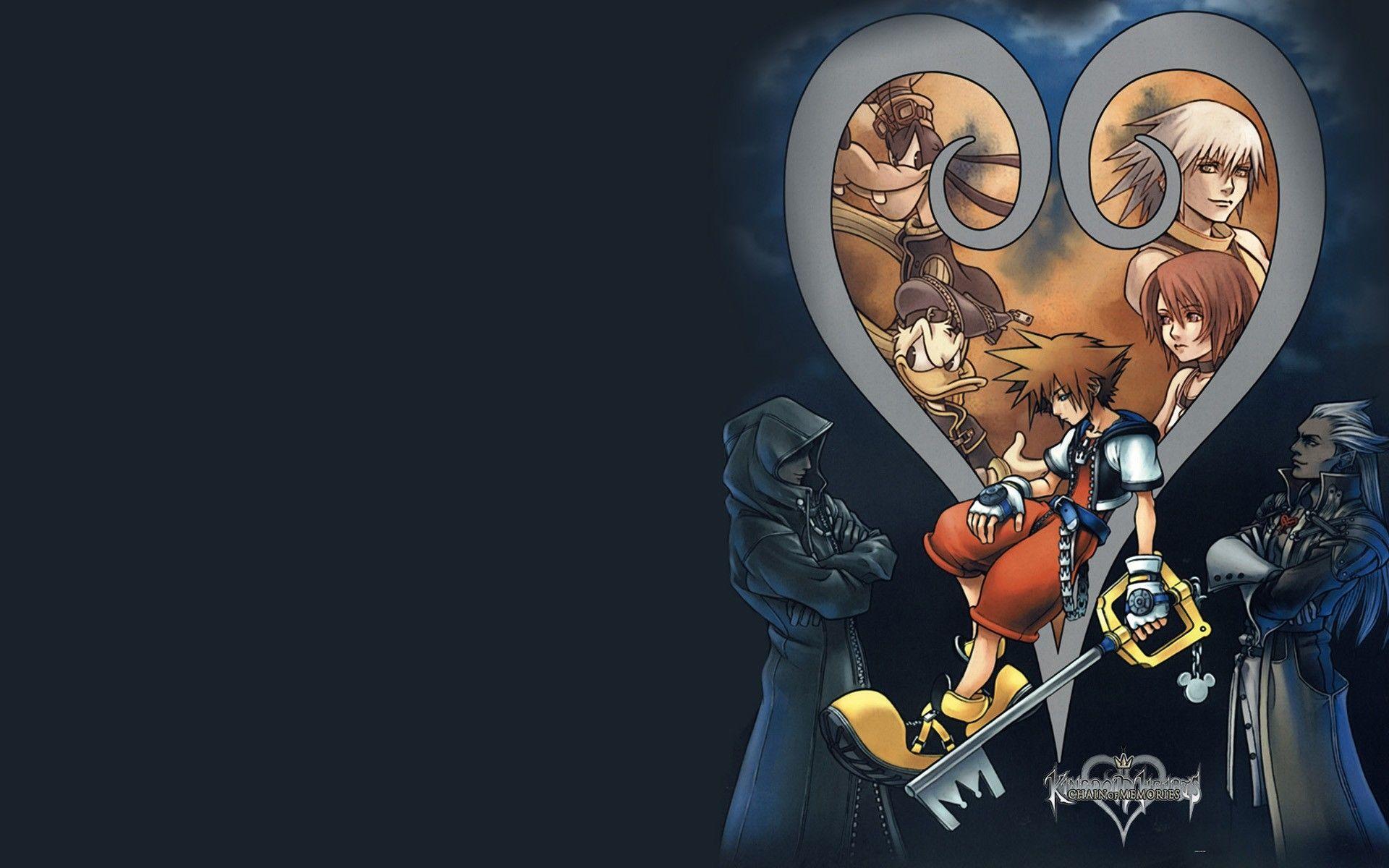 The Image of Kingdom Hearts Sora Goofy Donald Duck Riku 1920x1200