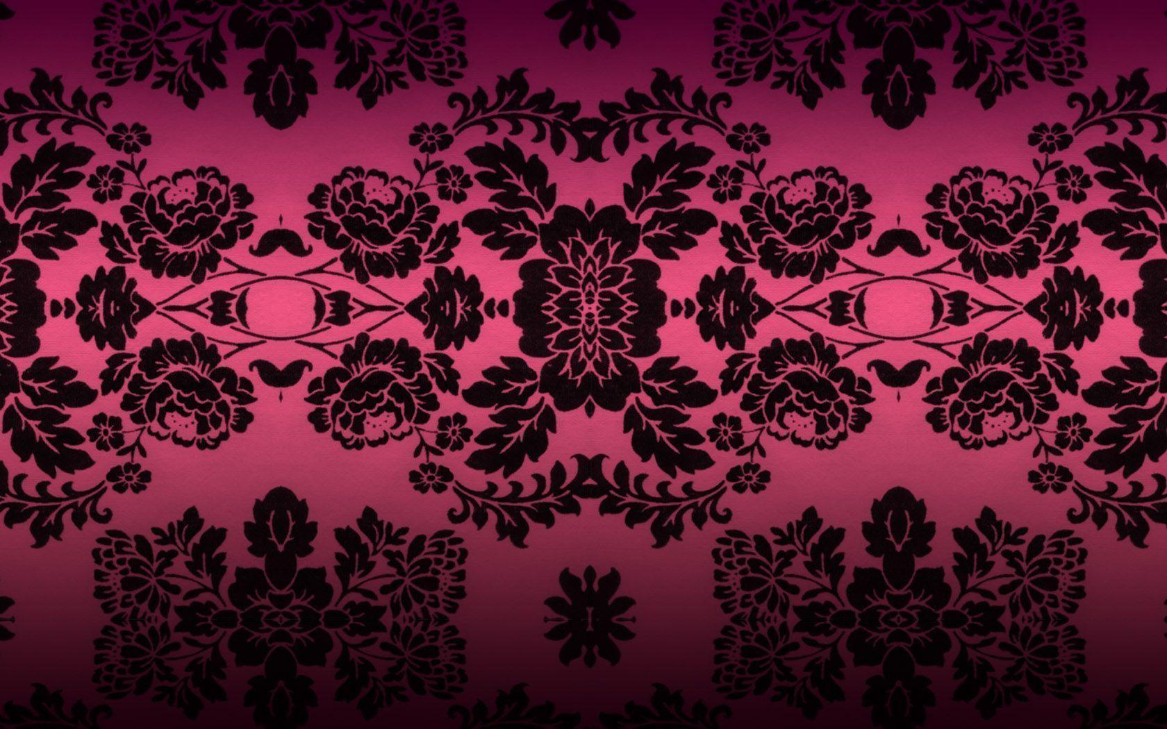 Wallpaper For > Black And Pink Desktop Wallpaper