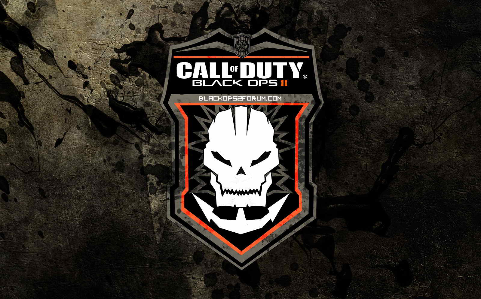 Call Of Duty Black Ops 2 Logo HD Wallpaper Wid Wallpaper