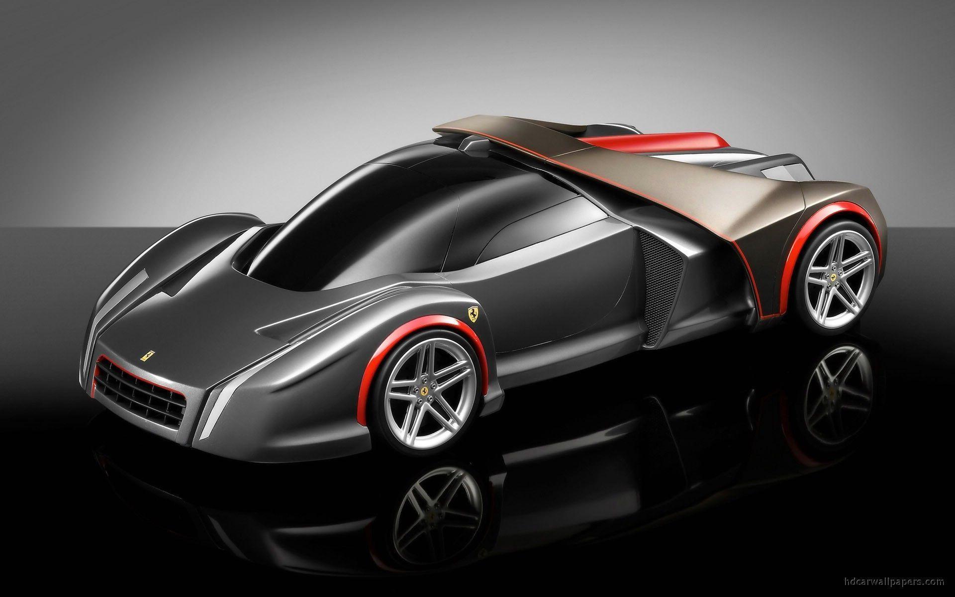Ferrari Concept Black Wallpaper. HD Car Wallpaper