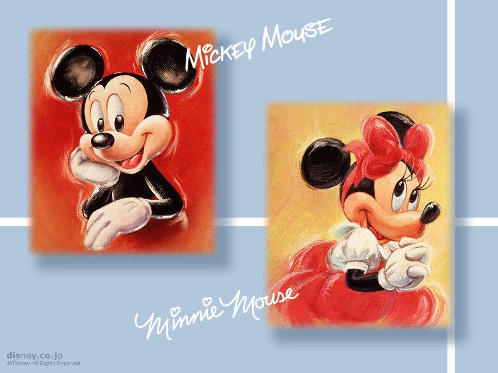 Mickey Mouse and Minnie Mouse Wallpapers