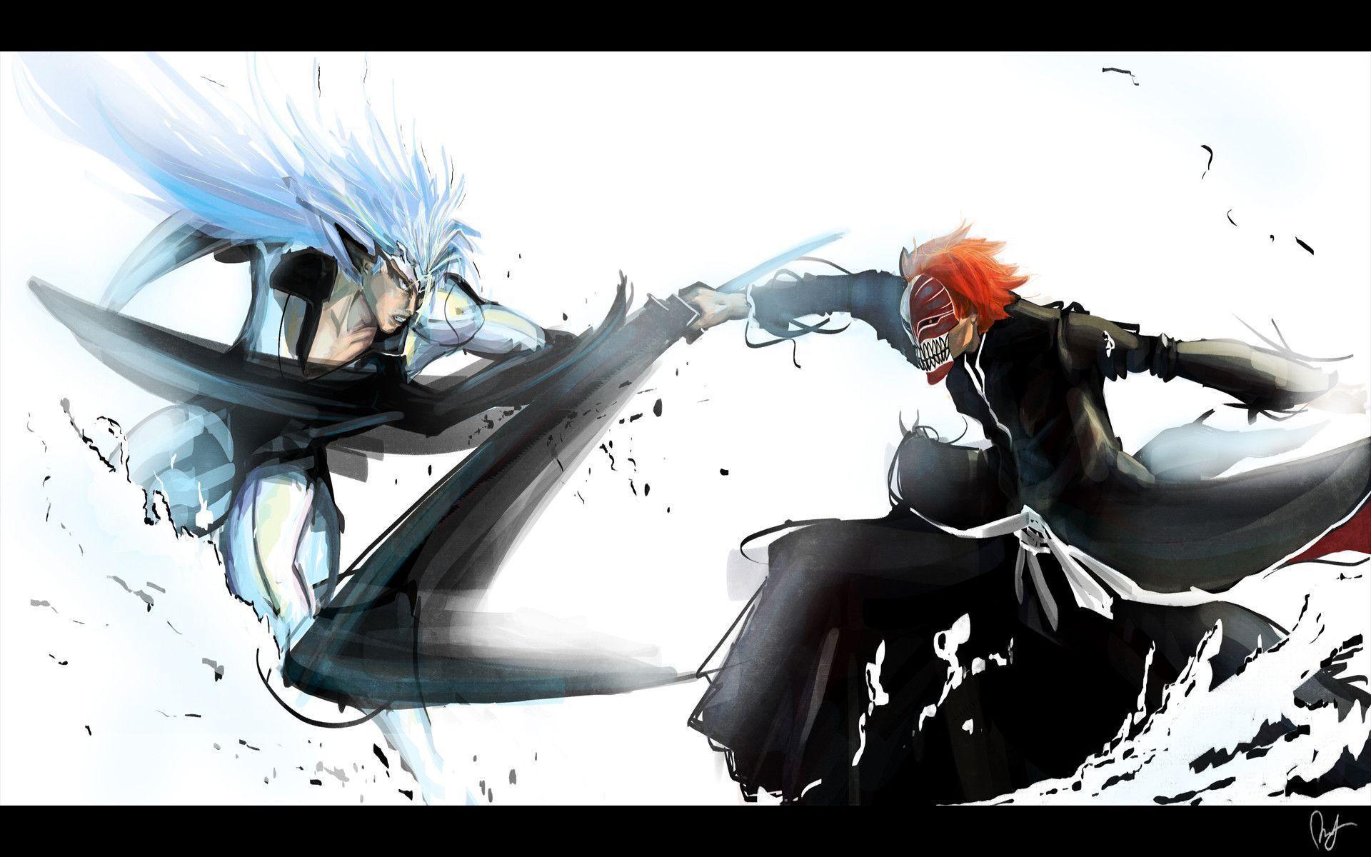 Bleach Ichigo Sword Hollow Wave Weapons Wallpaper Wide or HD