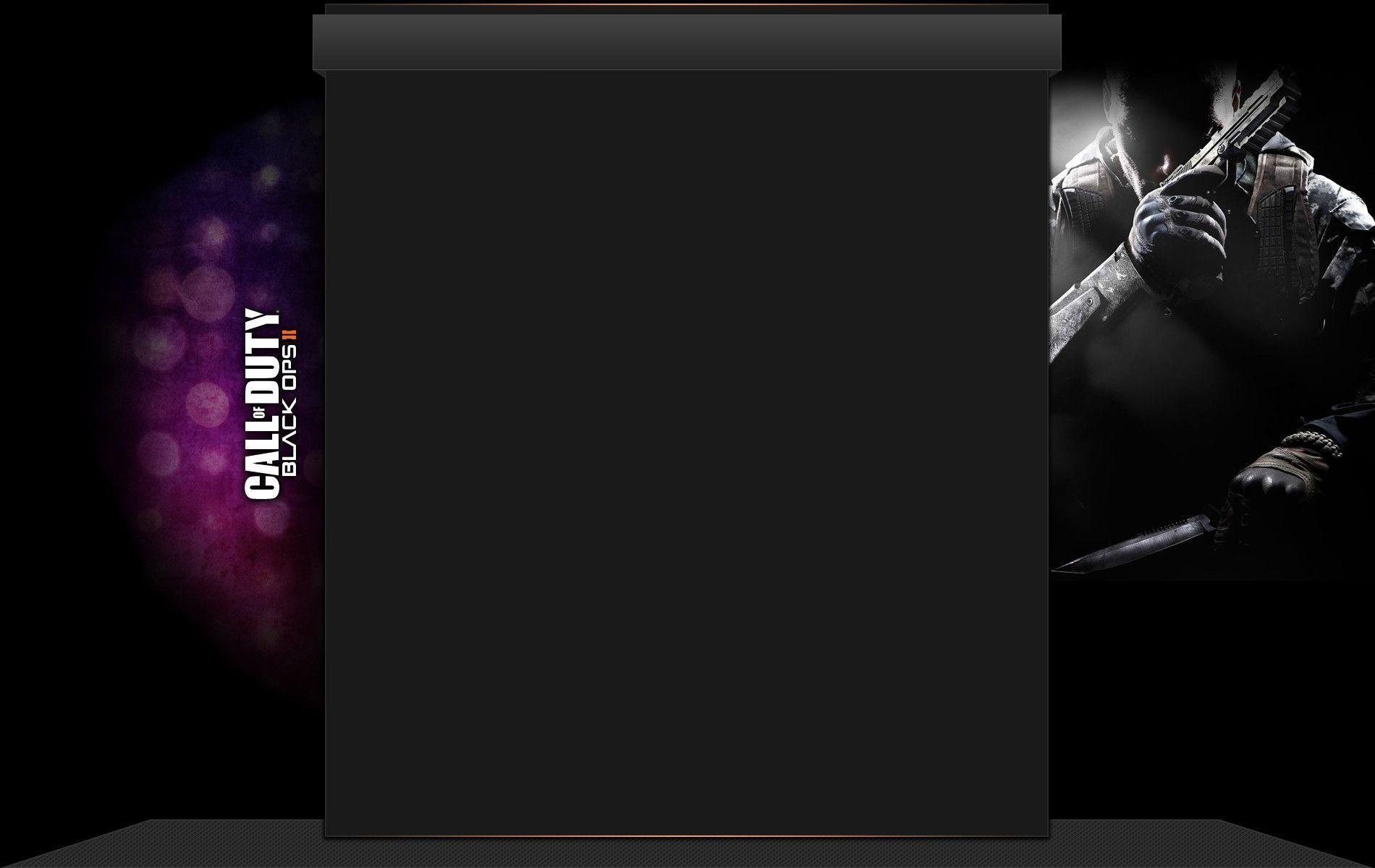 Call Of Duty Black Ops 2 YT Background