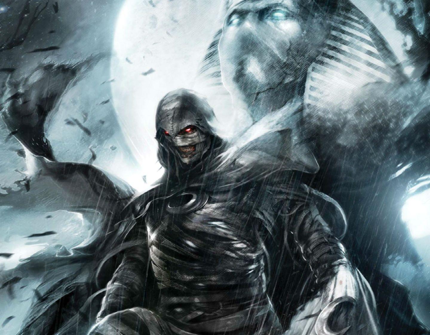 Comics Moon Knight Wallpaper 4k  Wallpaperforu