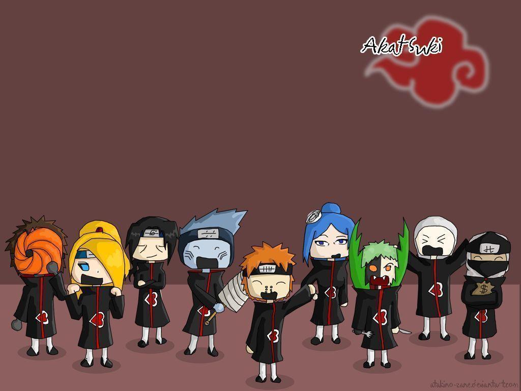 Akatsuki Chibi Wallpaper « Desktop Background Wallpaper HD