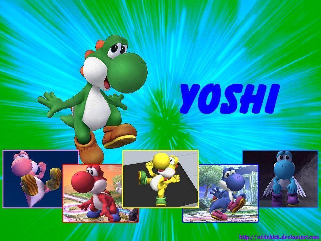 image For > Yoshi Desktop Background