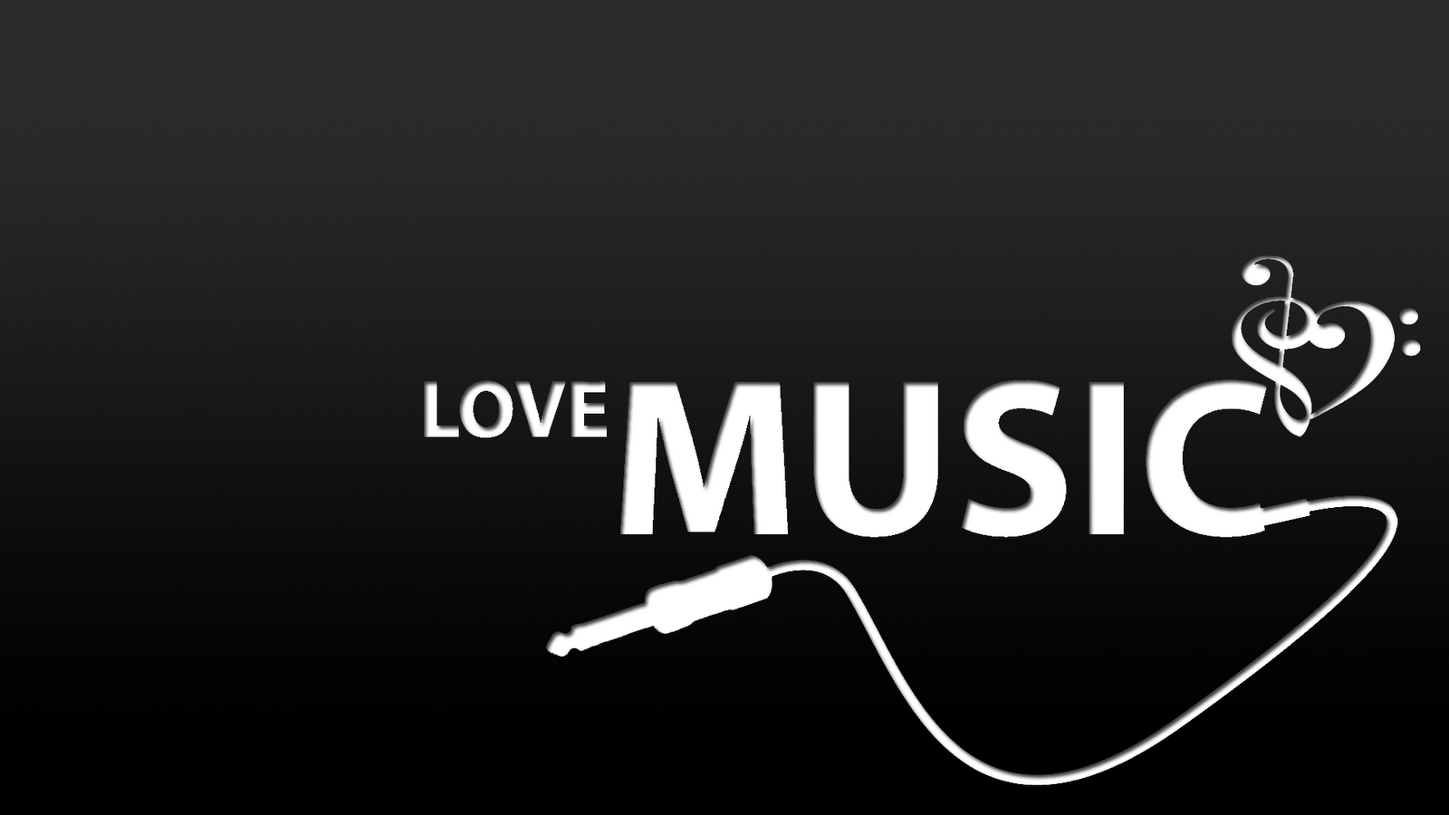 Love Music Desktop Background
