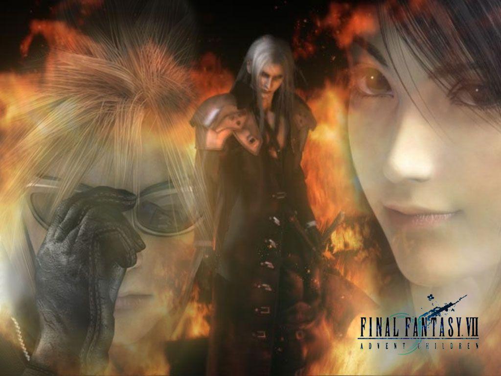 FF7 Advent Children Wallpaper By Ange Ecarlate