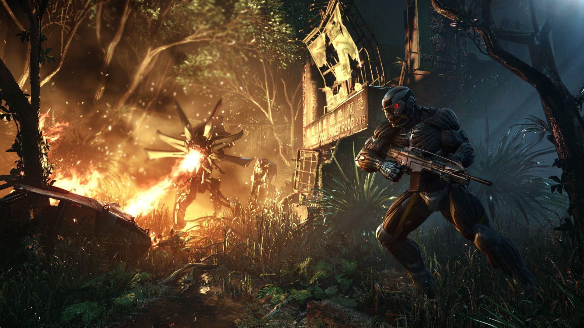New Crysis Game HD Desktop Wallpaper