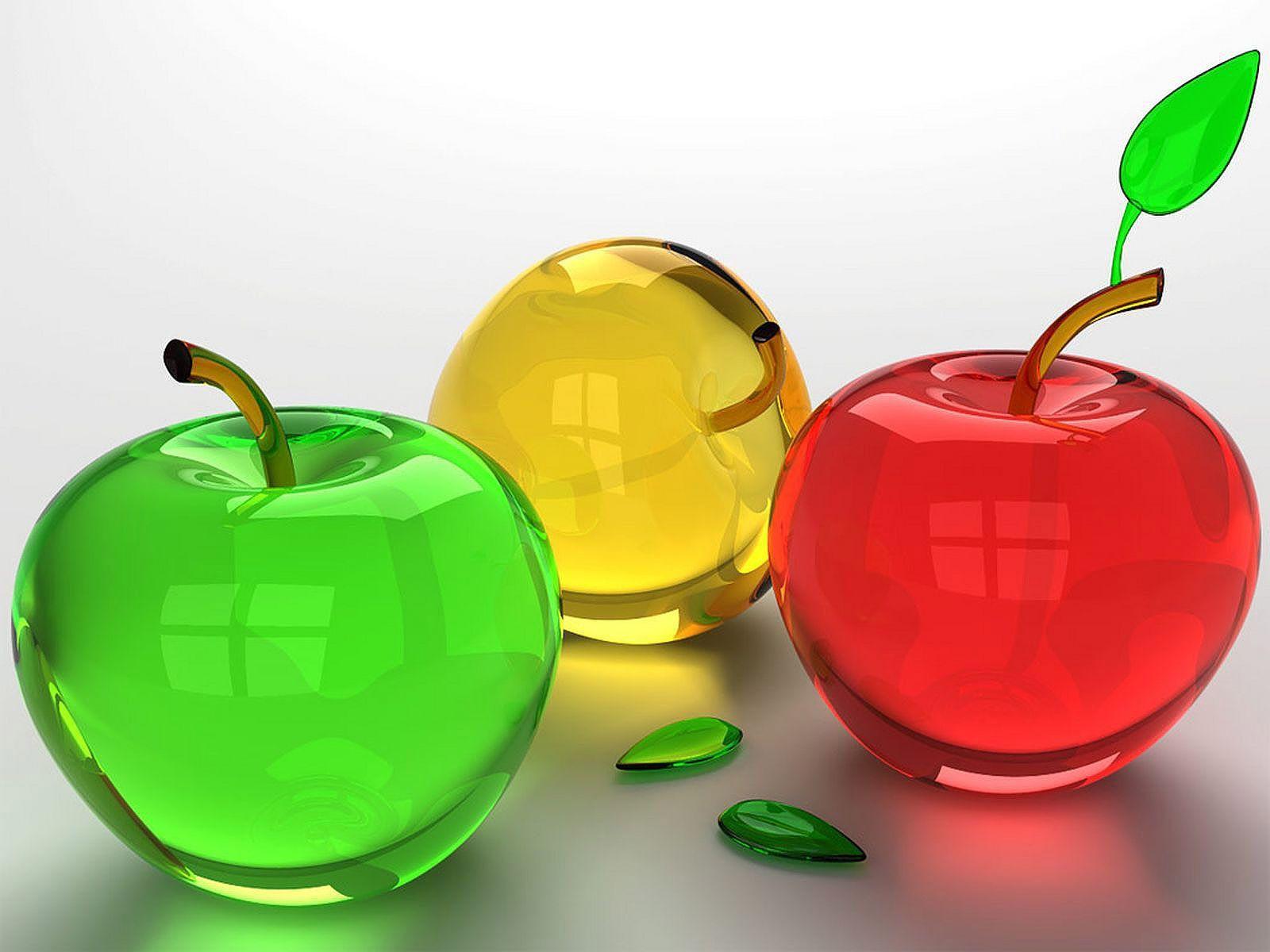 Glass Apple Wallpapers - Wallpaper Cave