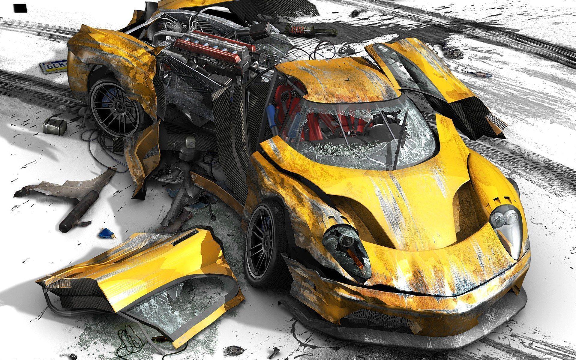 Burnout Revenge Car Crash Wallpaper Rancing Games Wallpaper