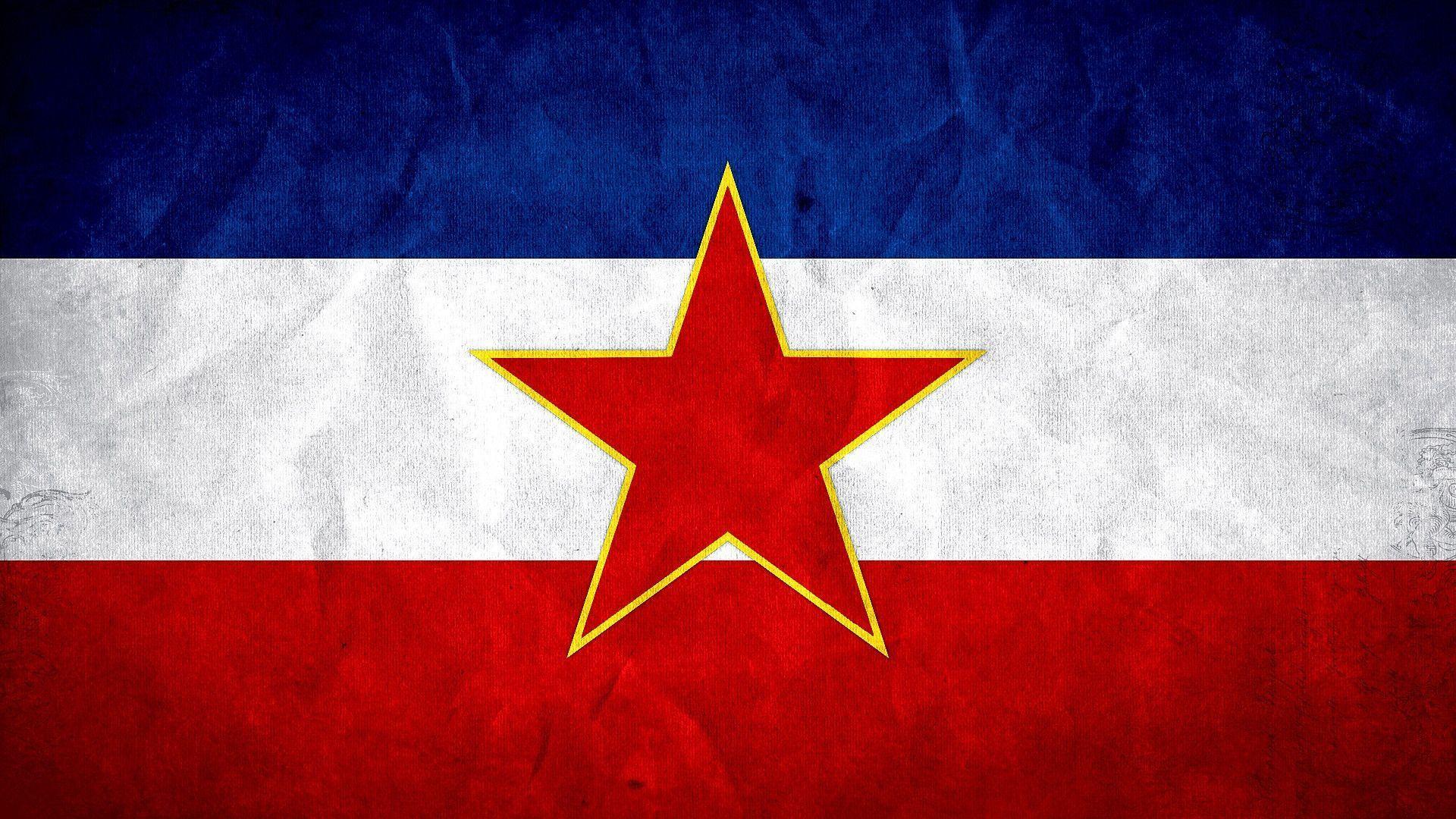 Yugoslavia Flag Socialist federal republic of Yugoslavia photograph