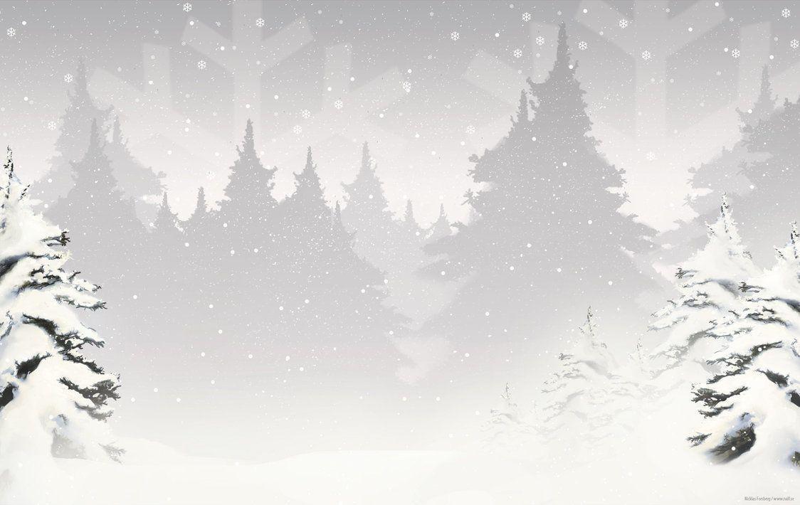 Free Xmas White Background For PowerPoint PPT