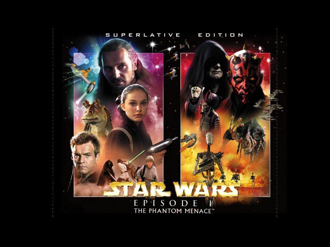 The phantom menace poster hi-res stock photography and images - Alamy