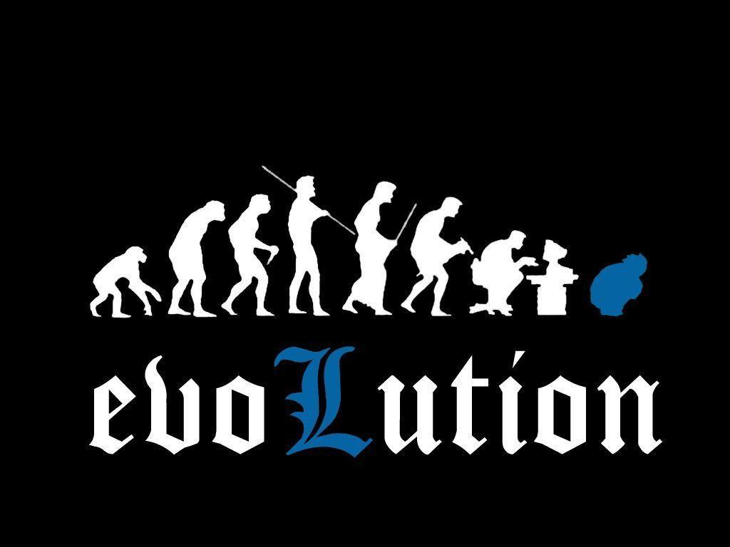 The Evolution Funny Mac Background