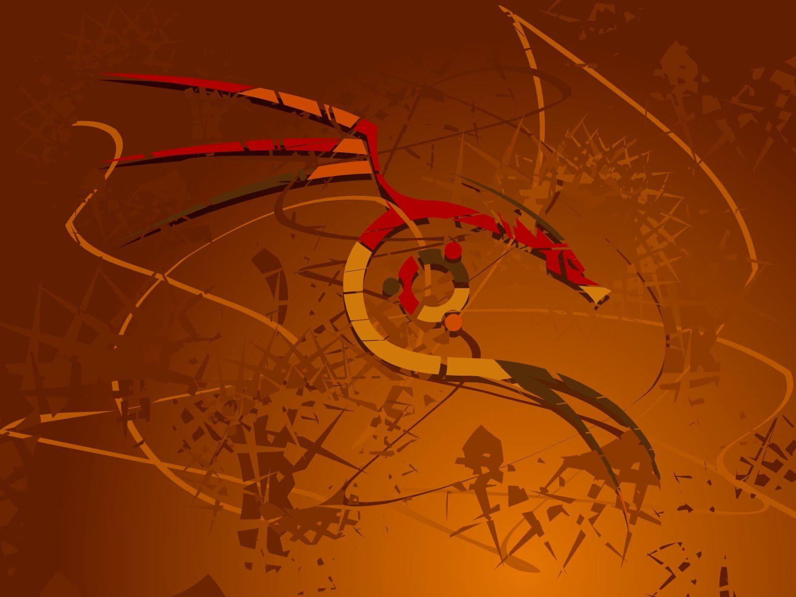 Ubuntu Background, Ubuntu Red Dragon Wallpaper X Ubuntu