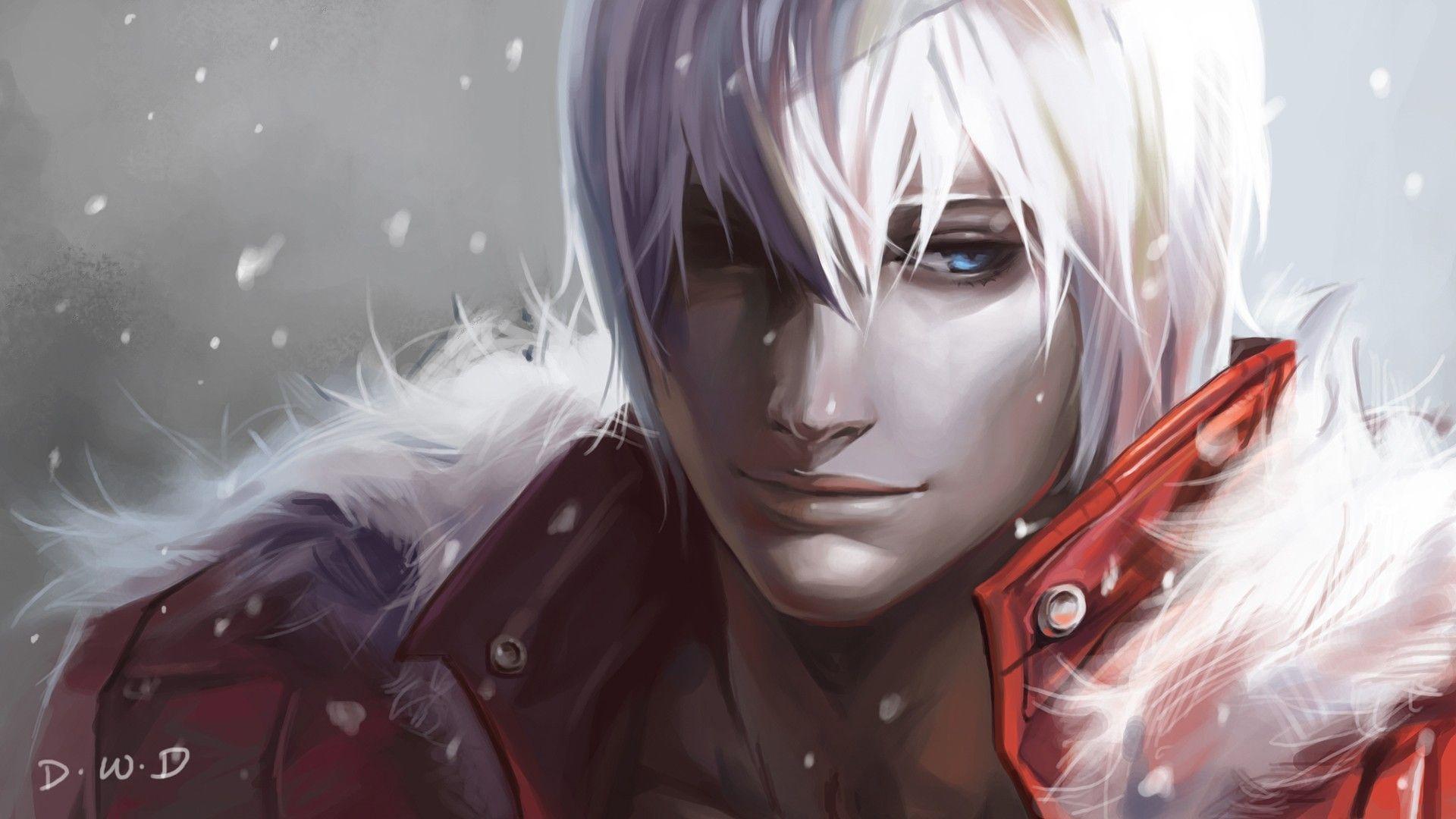 Dante Devil May Cry Wallpaper Exclusive The Exciting Blue Eyes
