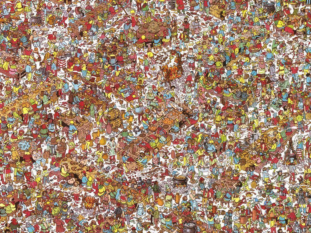 Pix For > Wheres Waldo Wallpaper Hard