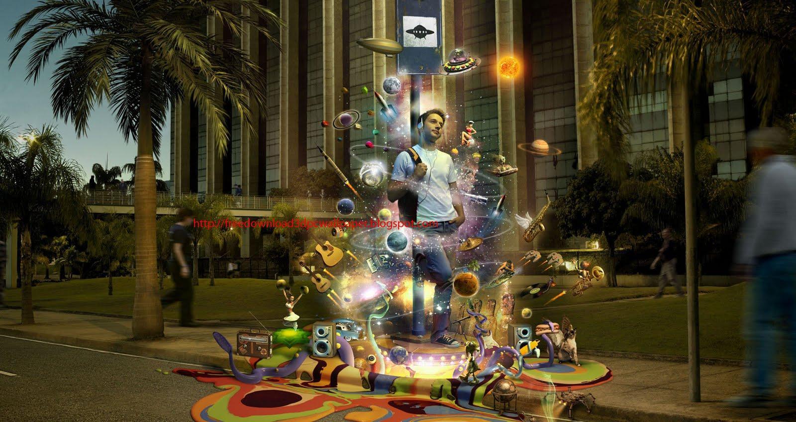 3D For Pc Wallpaper and Background