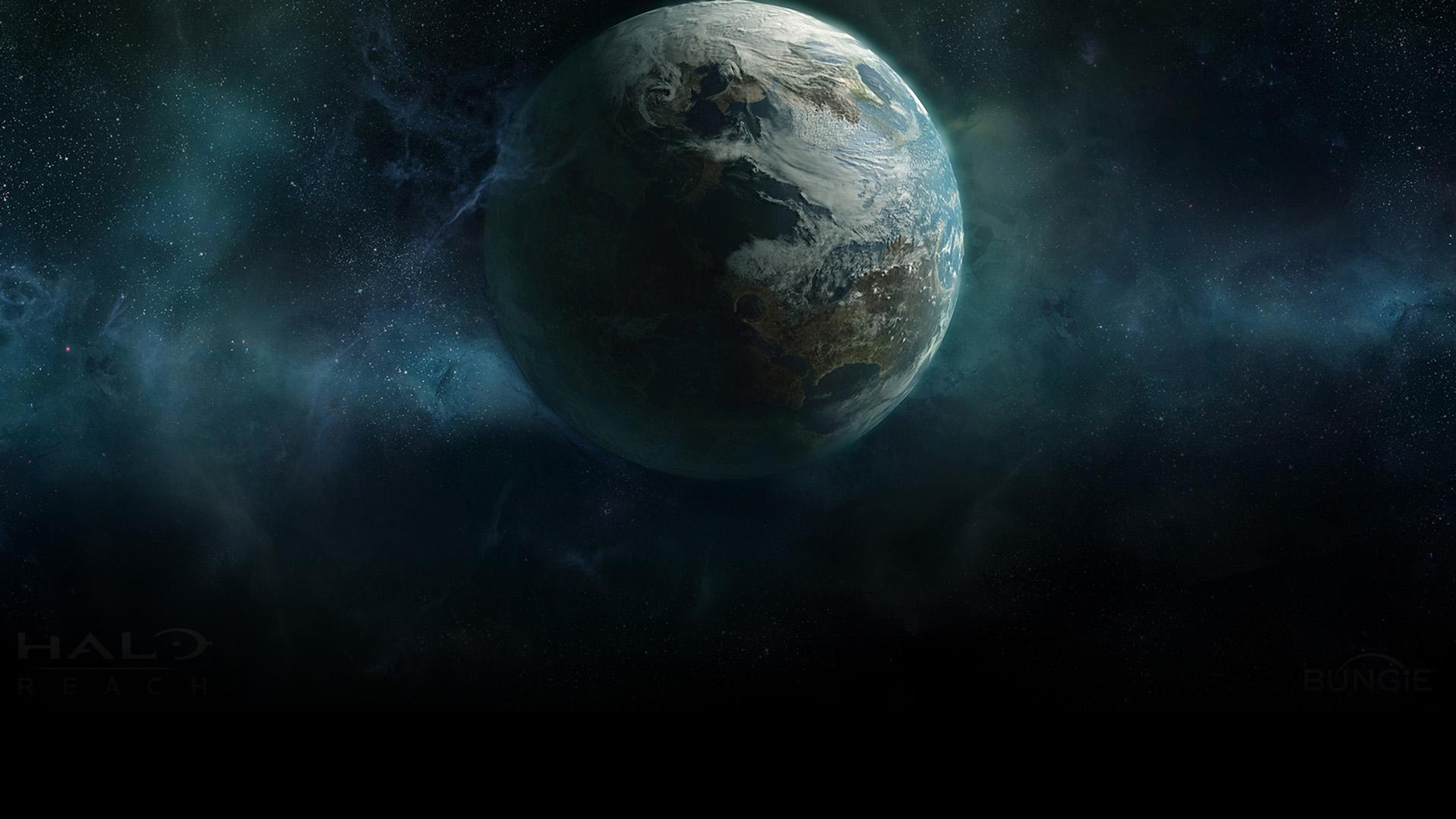 Halo Reach Planet wallpaper