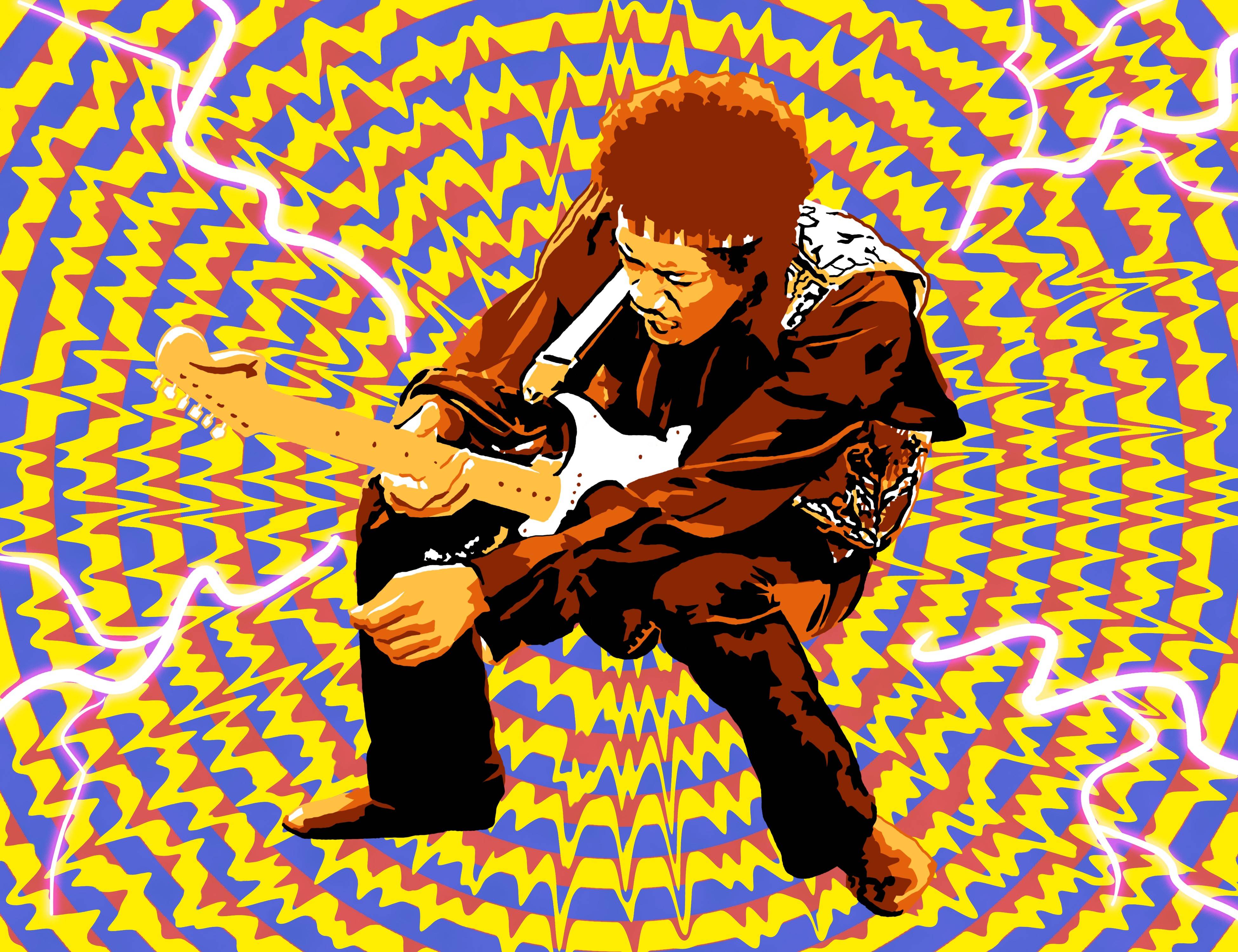Jimi Hendrix Computer Wallpaper, Desktop Background 3900x3000 Id