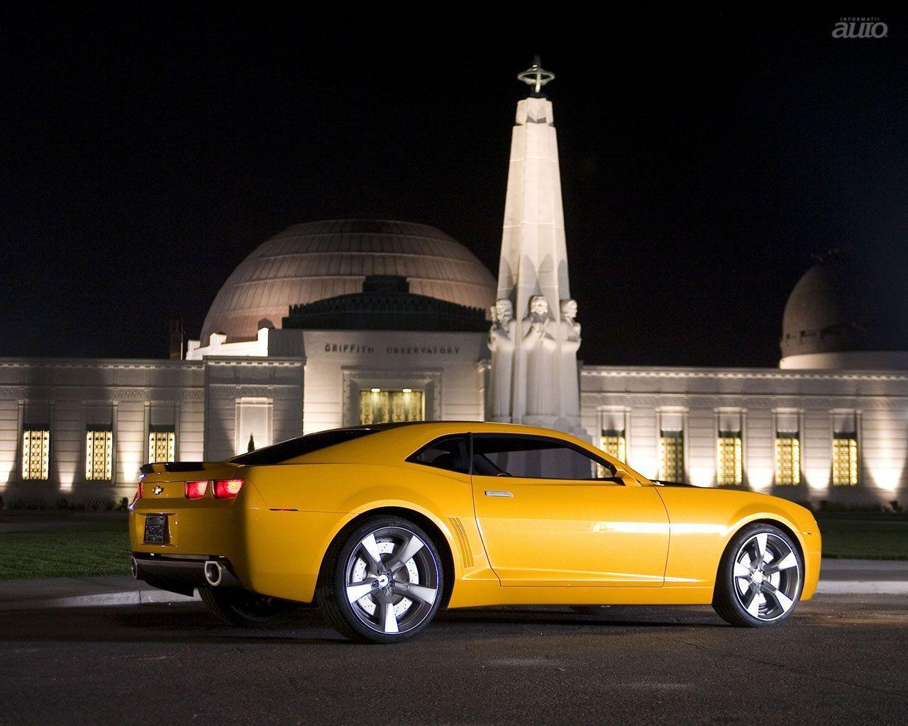 Chevrolet Camaro Yellow Wallpaper Full HD