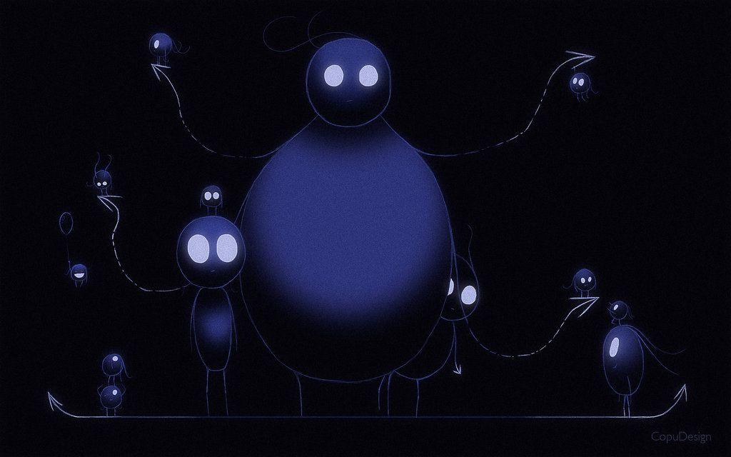 Dark Alien Background