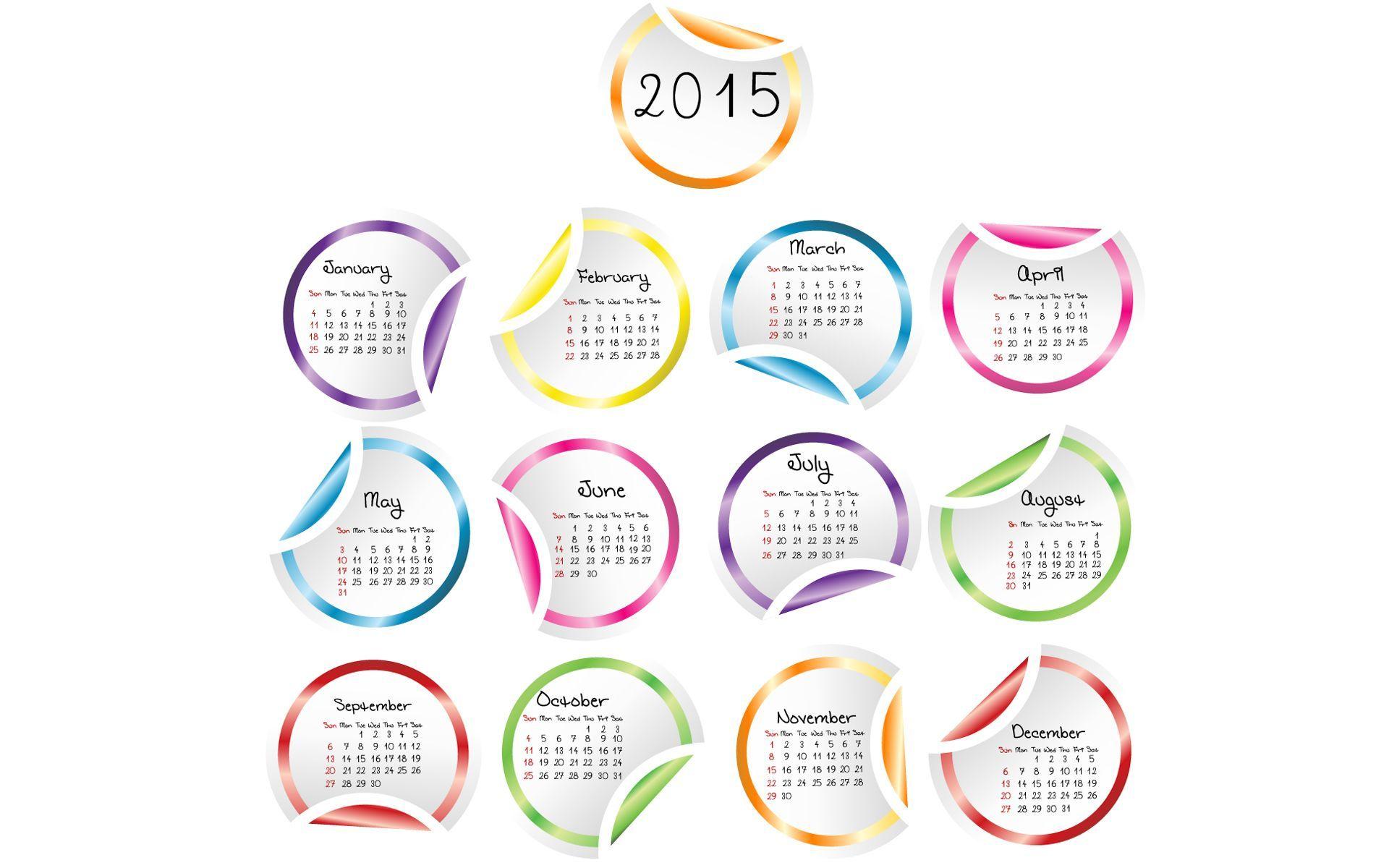 Happy new year 2015 HD calendar Ideas